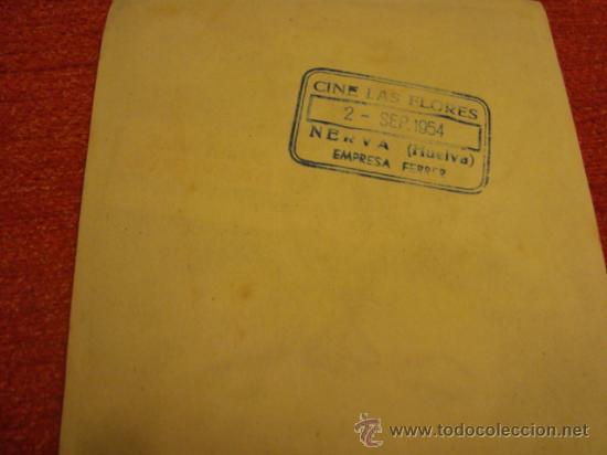 Cine: antiguo folleto de mano - Foto 2