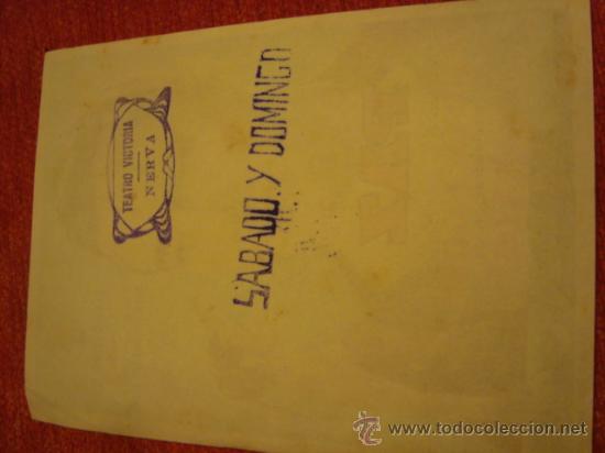 Cine: antiguo folleto de mano paz - Foto 2