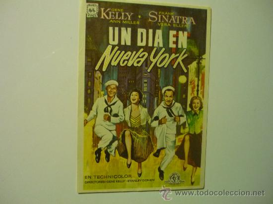 Cine: programa cine un dia en nueva york.-gene kelly - Foto 1