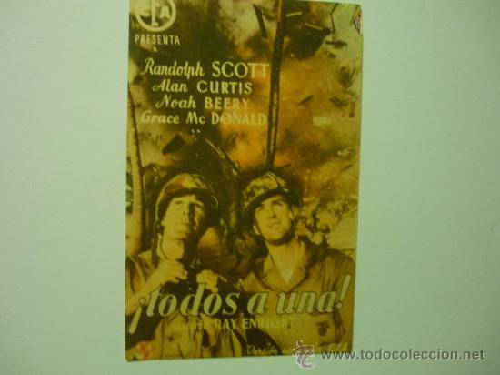 Cine: PROGRAMA CINE TODOS A UNA&iexcl; RANDOLPTH SCOTT - Foto 1