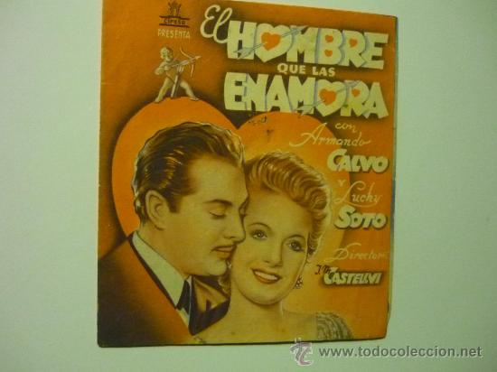 Cine: PROGRAMA CINE EL HOMBRE QUE LAS ENAMORA.--ARMANDO CALVO - Foto 1