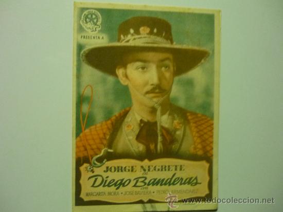 Cine: PROGRAMA DOBLE CINE DIEGO BANDERAS.--JORGE NEGRETE - Foto 1