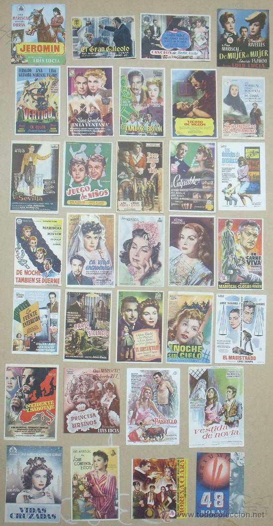 Cine: PY34 ANA MARISCAL COLECCION DE 32 PROGRAMAS ORIGINALES ESPA&Ntilde;OLES - Foto 1