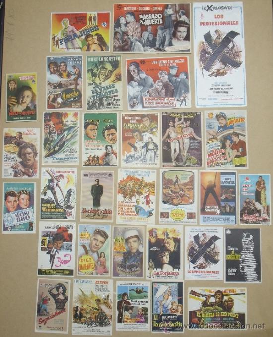 Cine: PY35 BURT LANCASTER COLECCION DE 31 PROGRAMAS ORIGINALES ESPA&Ntilde;OLES - Foto 1