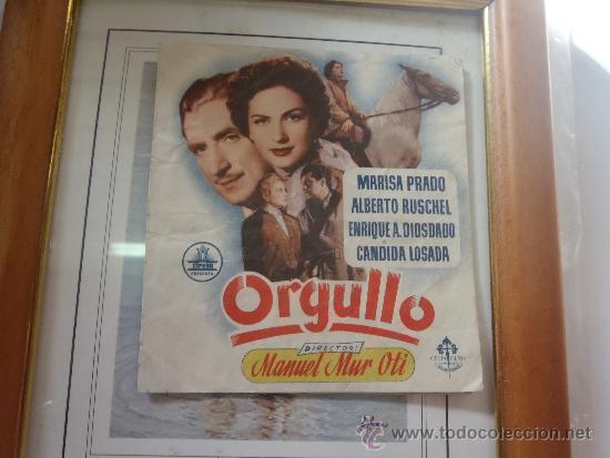 Cine: FOLLETO DE MANO DE CINE ORGULLO - Foto 1
