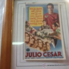 Cine: FOLLETO DE MANO DE CINE JULIO CESAR CINE MERCHAN MORALEJA DEL VINO ZAMORA 5 DE ENERO 1956. Lote 48281309