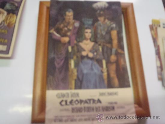 Cine: FOLLETO DE MANO DE CINE CLEOPATRA CINE BARRUECO ZAMORA