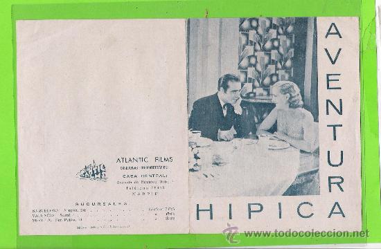 Cine: PROGRAMA DE CINE--aventura hipica - Foto 1