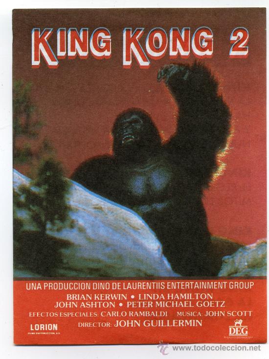 Cine: KING KONG 2, con Linda Hamilton. - Foto 1