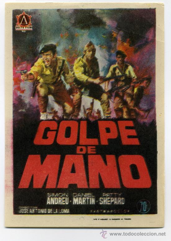 Cine: GOLPE DE MANO, con Sim&oacute;n Andreu. - Foto 1