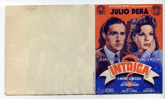 Cine: INTRIGA, con Manolo Mor&aacute;n. - Foto 1