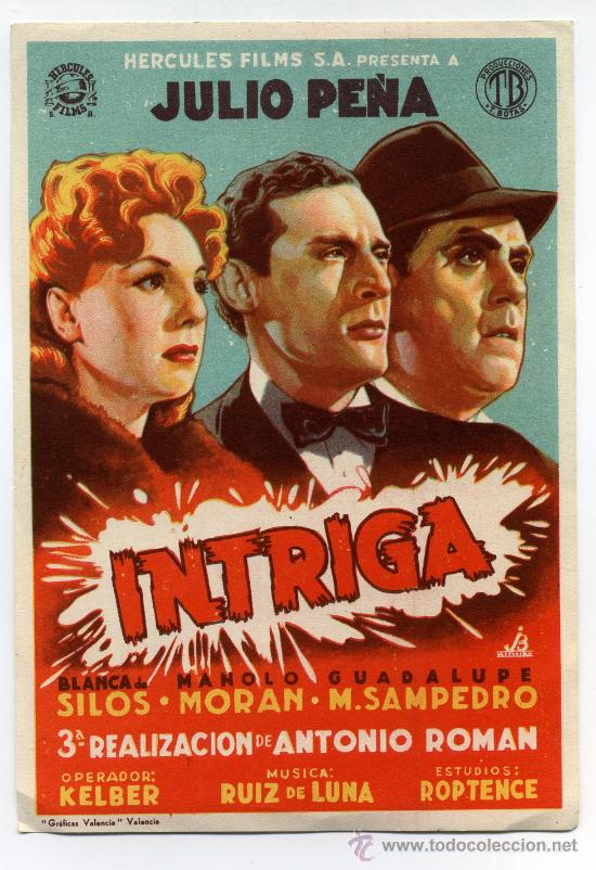 Cine: INTRIGA, con Manolo Mor&aacute;n. - Foto 1