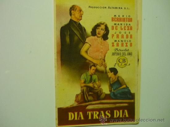 Cine: programa dia tras dia .- con publicidad - Foto 1