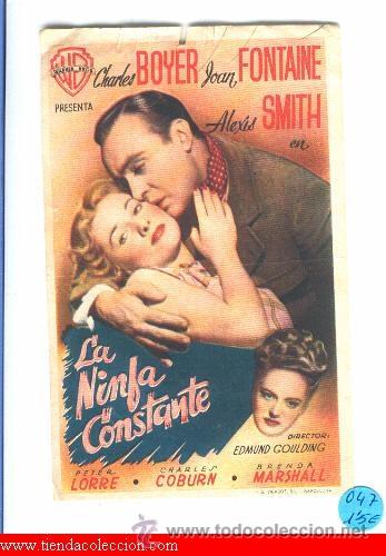 Cine: LA NINFA CONSTANTE - Foto 1