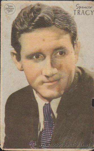 Cine: Spencer Tracy. Sencillo de MGM para anunciar: Furia en  Gran cinema Array&aacute;n.