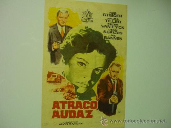 Cine: programa atraco audaz - rod steiger-PUBLICIDAD avenida reus - Foto 1
