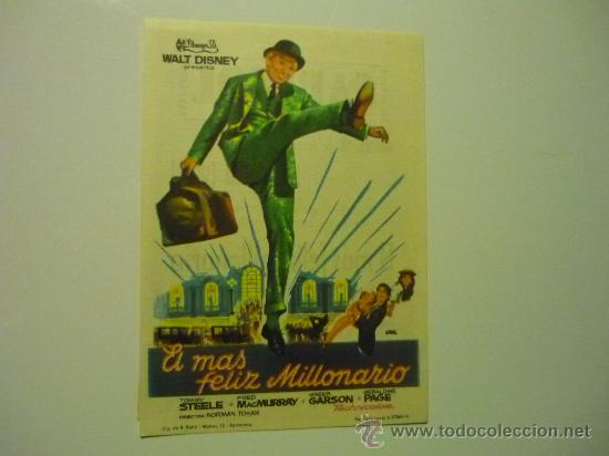 Cine: PROGRAMA EL MAS FELIZ MILLONARIO PUBLICIDAD - Foto 1
