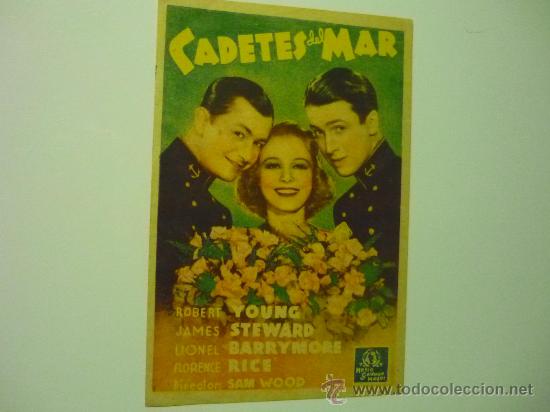 Cine: programa cadetes del mar.- robert young -james stewart - Foto 1