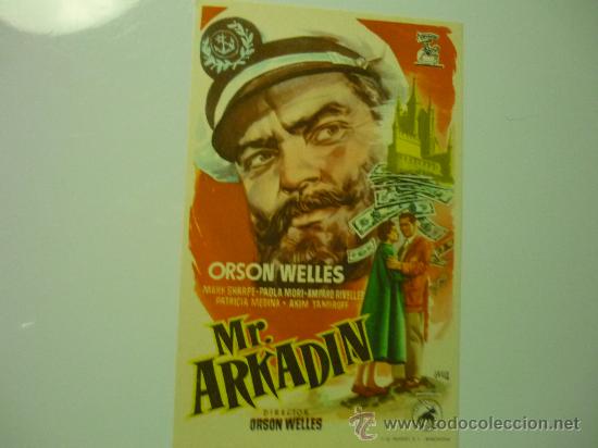 Cine: programa mar. arkadin .-orson welles - Foto 1