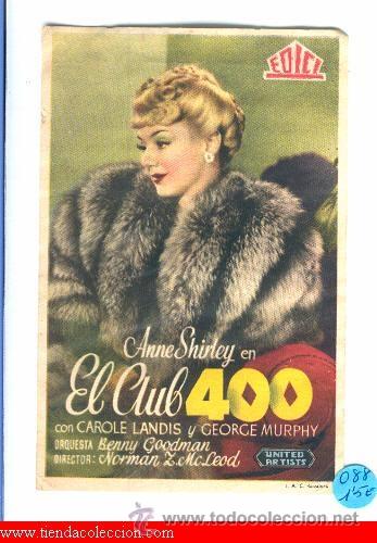 Cine: EL CLUB 400 - Foto 1