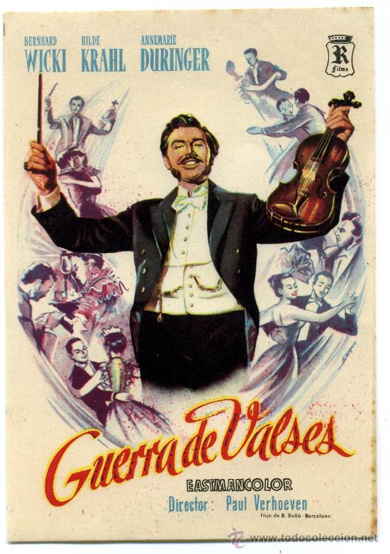 Cine: GUERRA DE VALSES, con Hilde Krahl. - Foto 1