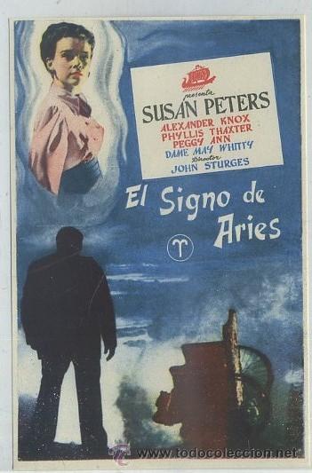 Cine: PROGRAMA DE CINE: EL SIGNO DE ARIES PC-2012 - Foto 1