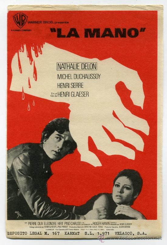 Cine: LA MANO, con Natalie Del&oacute;n. - Foto 1