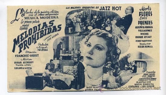 Cine: MELODIAS PROHIBIDAS, con Luis Prendes. - Foto 2