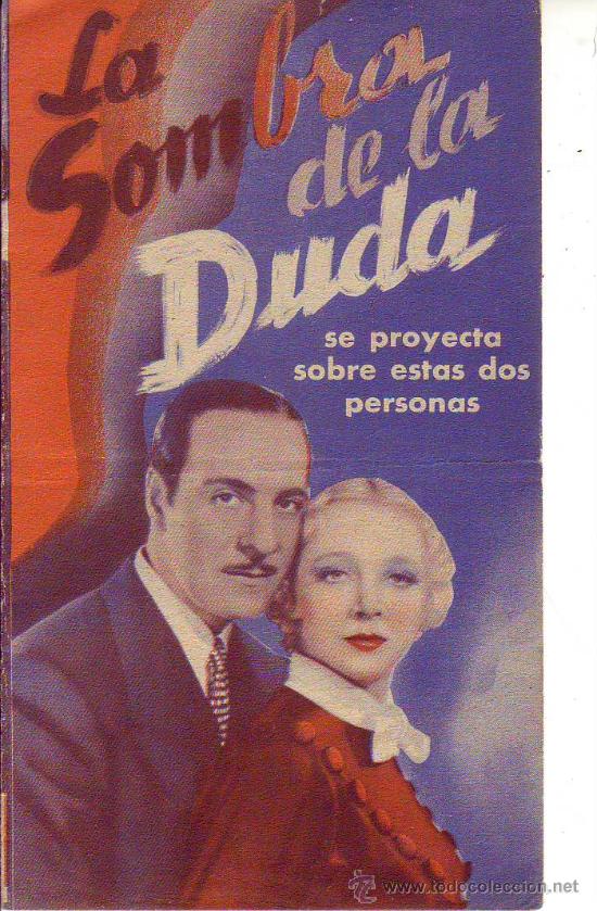Cine: la sombra de la duda - doble - Foto 1