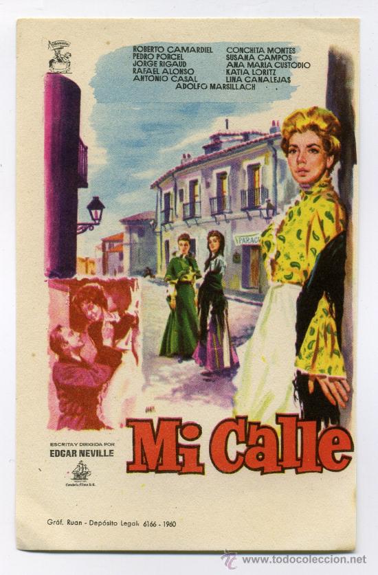 Cine: MI CALLE, con Antonio Casal. - Foto 1