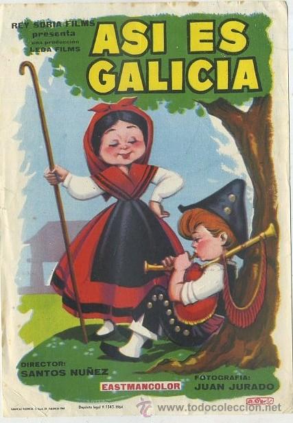 Cine: PROGRAMA DE CINE: ASI ES GALICIA PC-2070 ,2 - Foto 1
