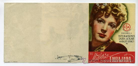 Cine: EL MISTERIO DE LA EMBAJADA, con Laura Solari - Foto 1