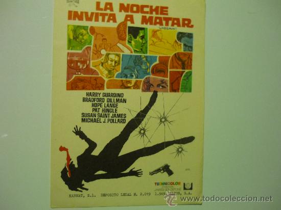 Cine: programa la noche invita a matar .- - Foto 1