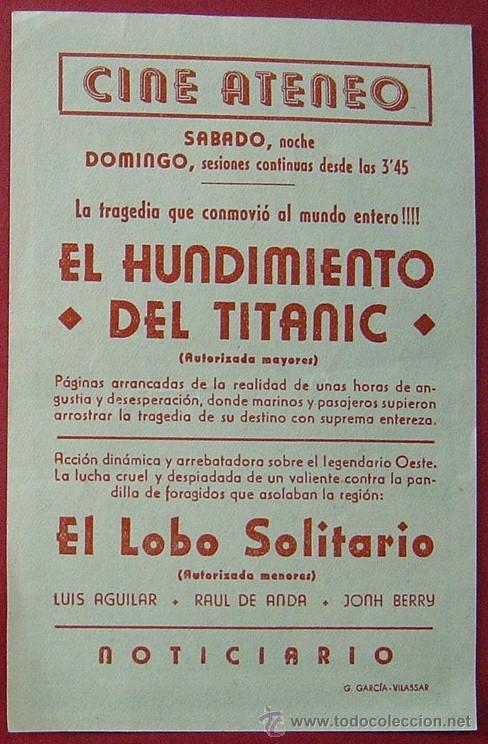 Cine: EL HUNDIMIENTO DEL TITANIC - Foto 2