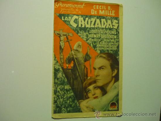 Cine: programa doble las cruzadas.-loretta young - Foto 1