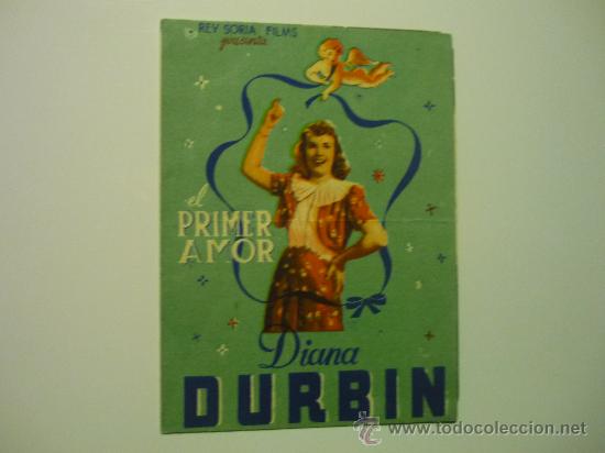 Cine: programa doble el primer amor .-diana durbin - Foto 1
