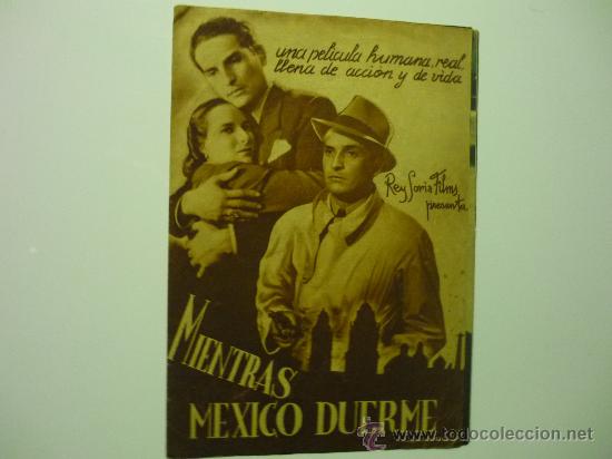 Cine: PROGRAMA DOBLE MIENTRAS MEXICO DUERME - ARTURO DE CORDOBA - Foto 1