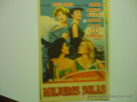 Cine: programa mujeres solas.- eleonora rossi drago - Foto 1