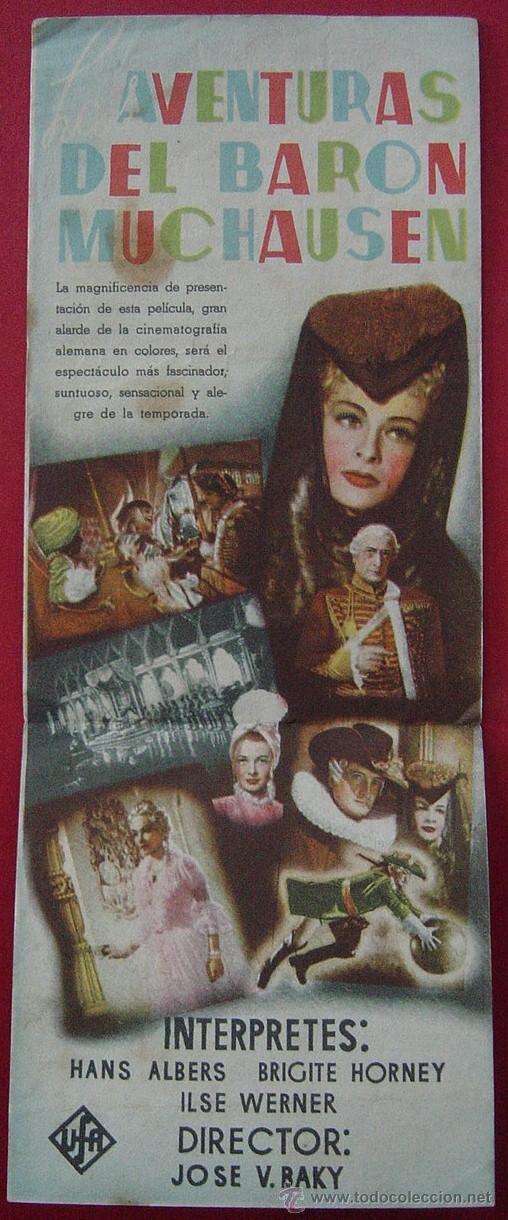 Cine: LAS AVENTURAS DEL BAR&Oacute;N MUCHAUSEN - Foto 1
