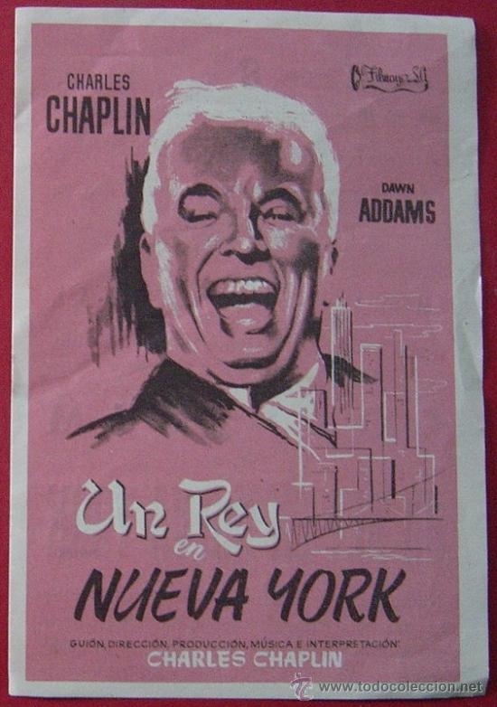 Cine: UN REY EN NUEVA YORK, Charles Chaplin - Foto 1