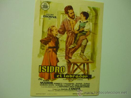 Cine: programa isidro el labrador .- javier escriva - Foto 1