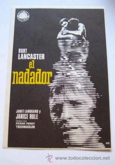 Cine: ** EL NADADOR ** (Con Burt Lancaster) - 1965 - Foto 1