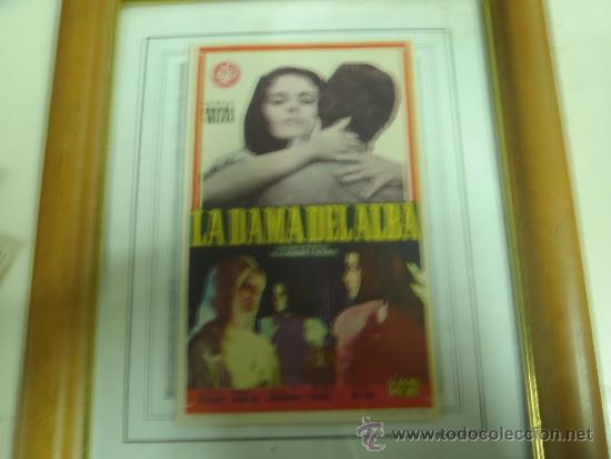 Cine: FOLLETO DE MANO LA DAMA DEL ALBA - Foto 1