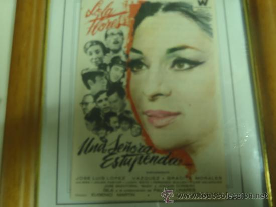 Cine: FOLLETO DE MANO UNA SE&Ntilde;ORA ESTUPENDA LOLA FLORES CINE ROYAL