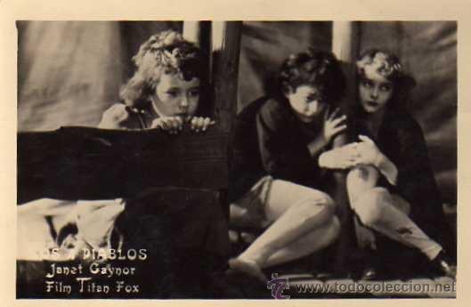 Cine: LOS 4 DIABLOS PROGRAMA TARJETA Programa. Cine mudo. Janet Gayor Titan Fox