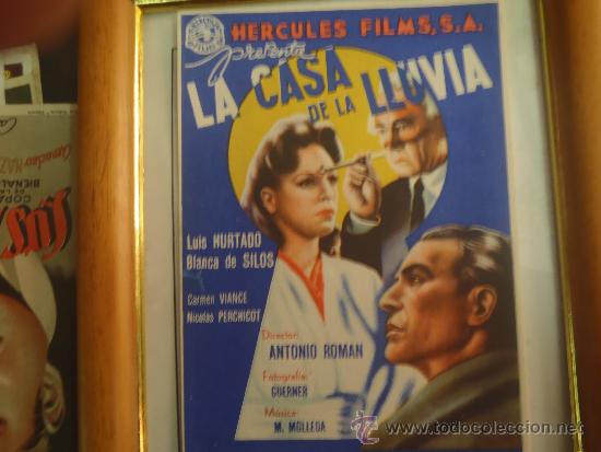 Cine: FOLLETO DE MANO LA CASA DE LA LLUVIA - Foto 1