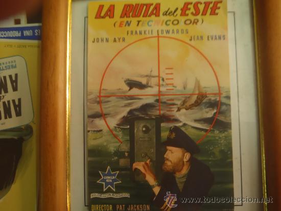 Cine: FOLLETO DE MANO LA RUTA DEL ESTE - Foto 1