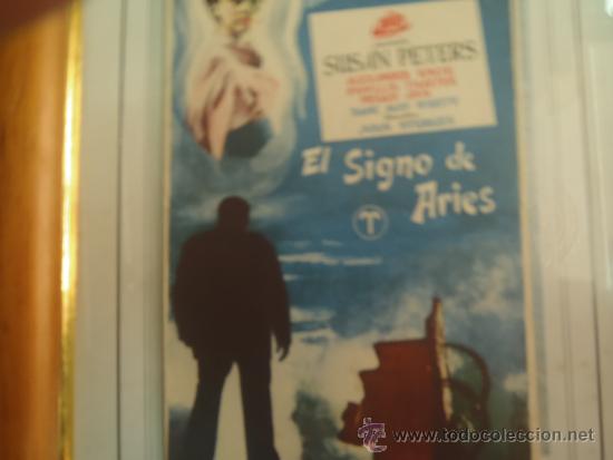 Cine: FOLLETO DE MANO EL SIGNO DE ARIES - Foto 1