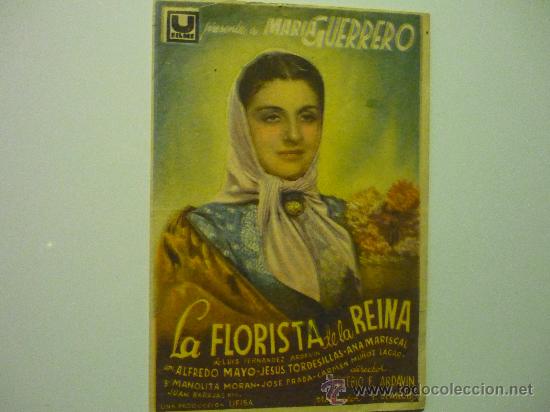 Cine: programa la florista de la reina- maria guerrero - Foto 1