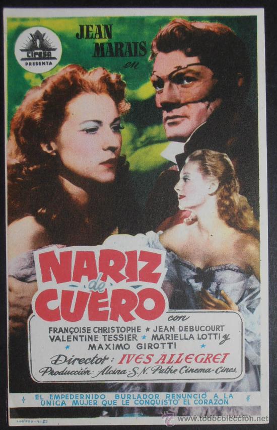  Flyers Publicitaires de films Anciens: NARIZ DE CUERO, FM, SIN PUBLICIDAD (1334) , VER FOTO